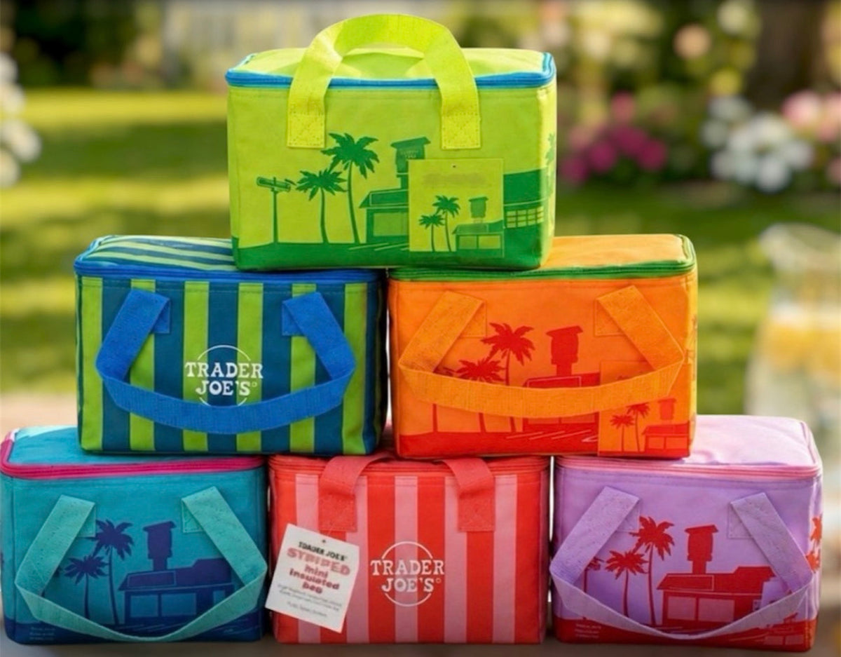 2026 Trader Joes Mini Insulated Totes (Set of 6)