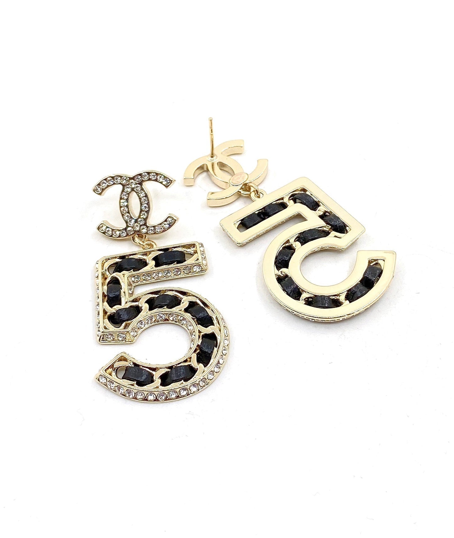 18K Chanel N0.5 Perfume Earrings