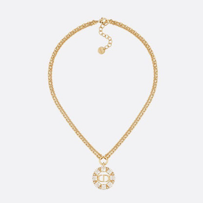 18K Petit Dior Pearls Necklace