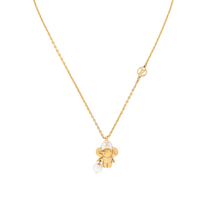 18K Louis Vuitton Vivienne Necklace