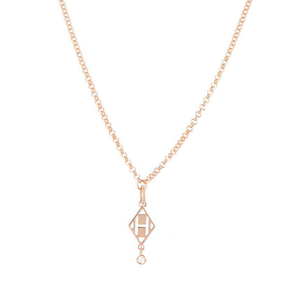 18K Gambade Pendant Hermes Necklace