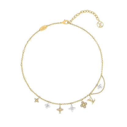 18K Louis Vuitton Gram Diamonds Necklace