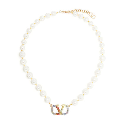 18K Valentino VLogo Signature Necklace