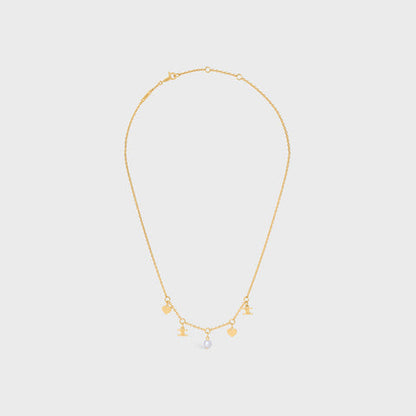 18K Celine Pearl Necklace