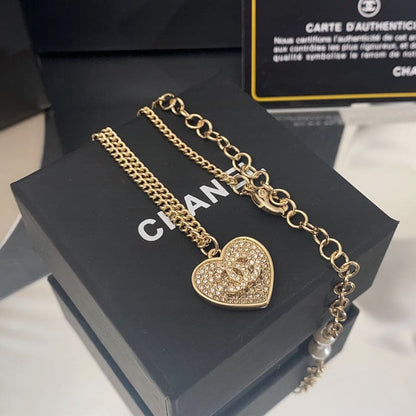 18K  Chanel Pink Diamonds Necklace