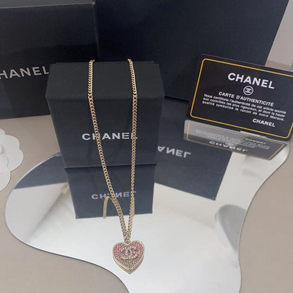 18K  Chanel Pink Diamonds Necklace