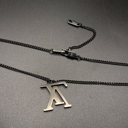 18K Louis Vuitton Upside Down Necklace
