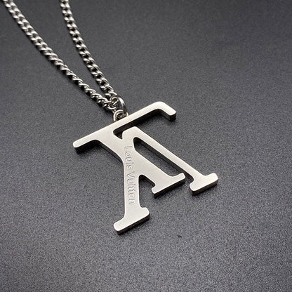 18K Louis Vuitton Upside Down Necklace