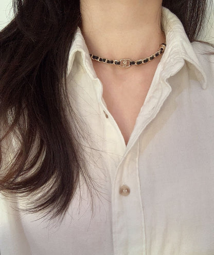 18K  Chanel Rhinestone Necklace