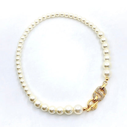 18K Dior Pearl Necklace