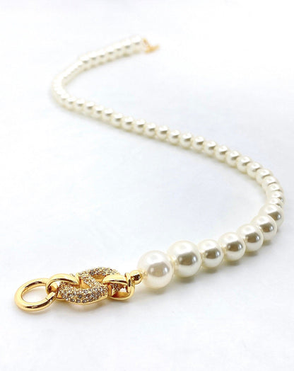 18K Dior Pearl Necklace