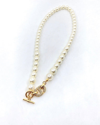 18K Dior Pearl Necklace