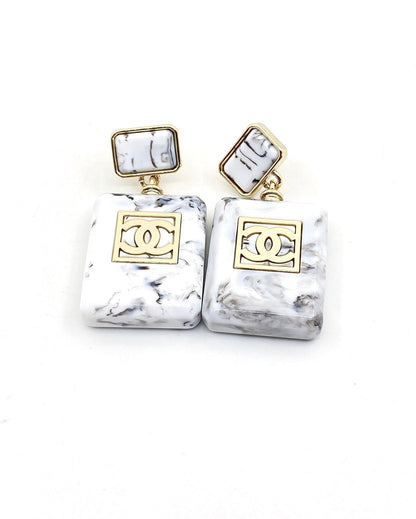 18K  Chanel Eternal No¡ã5 Earrings