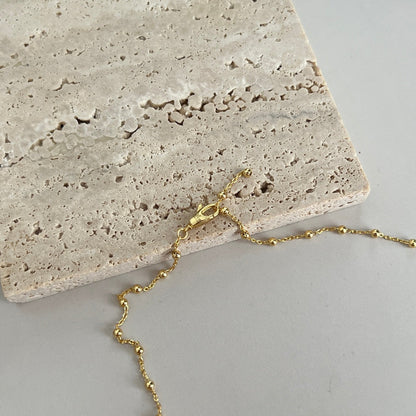 18K Double Gucci Interlocking Gucci Necklace