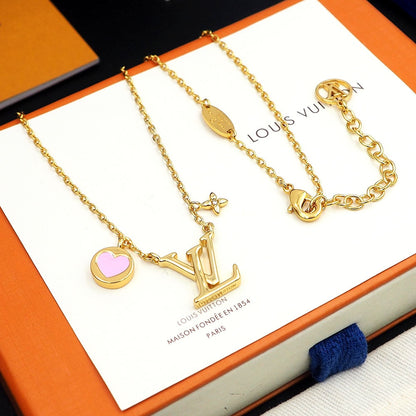 18K Louis Vuitton Iconic Heart Necklace