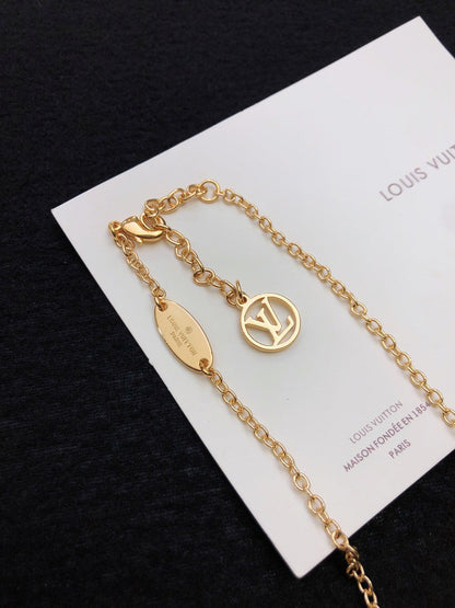 18K Louis Vuitton Gram Necklace