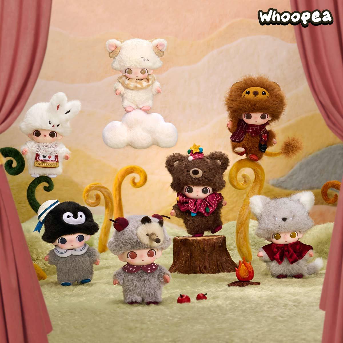 POP MART DIMOO The Secret Theatre Club Series Vinyl Plush Pendant Blind Box