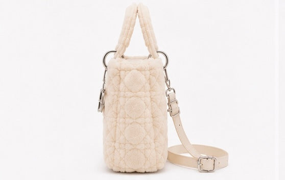 Fluffy Plush designer 
Lady O Bag