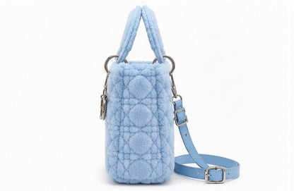 Fluffy Plush designer 
Lady O Bag