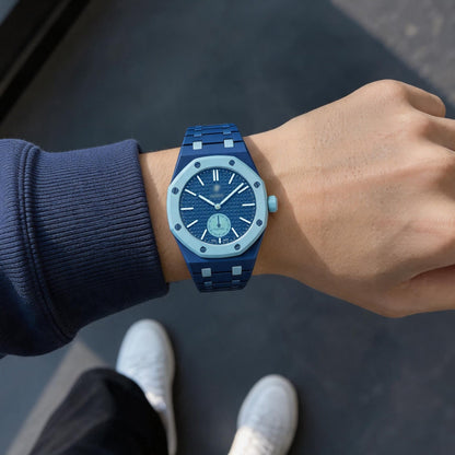 Royal Pop Strap — Cobalt Blue | Bioceramic Band for Swatch × AP Royal Pop