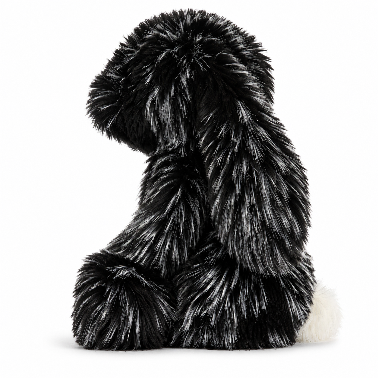 Inkli Bunny 50CM – Black & Silver Luxe Plush Bunny