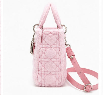 Fluffy Plush designer 
Lady O Bag