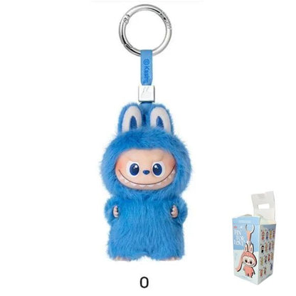 POP MART Labubu V4 The Monsters Pin For Love Alphabet Plush Pendant - Letter O