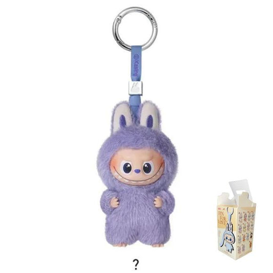 POP MART Labubu V4 The Monsters Pin For Love Alphabet Plush Pendant - Question Mark ?