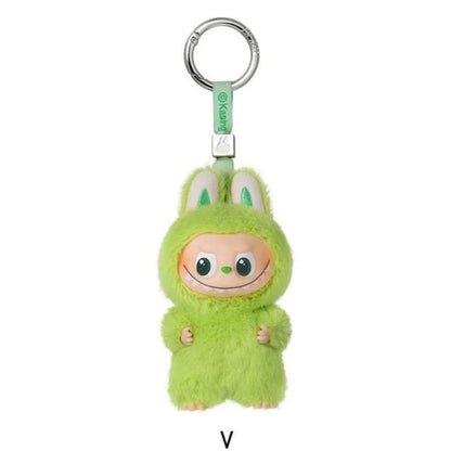 POP MART Labubu V4 The Monsters Pin For Love Alphabet Plush Pendant - Letter V