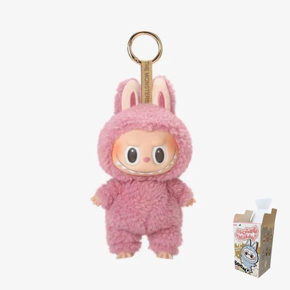 POP MART Labubu V1 Exciting Macaron The Monsters Lychee Berry Plush AUTHENTIC