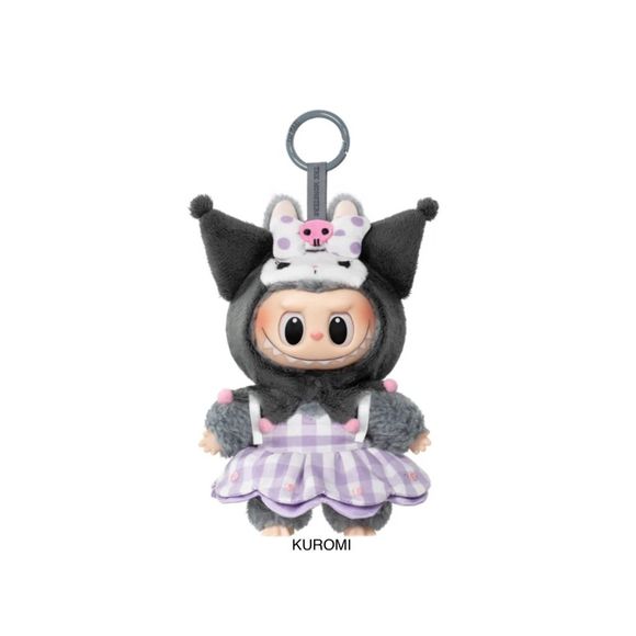 POP MART Labubu The Monsters Sanrio Hello Kitty and Friends - Kuromi AUTHENTIC