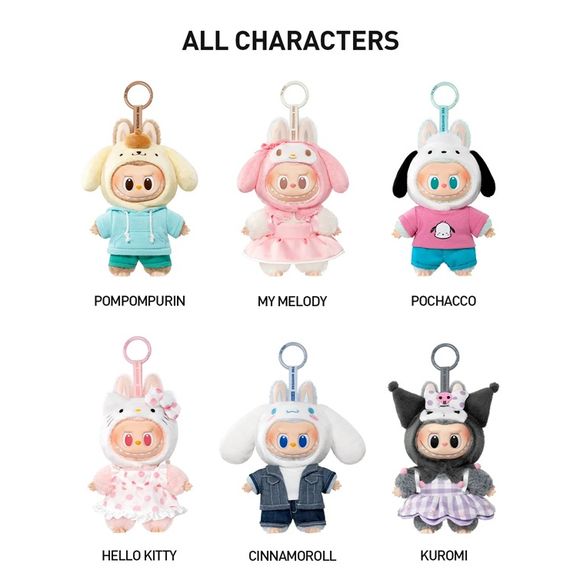 POP MART Labubu The Monsters Sanrio Hello Kitty and Friends - My Melody AUTHENTIC