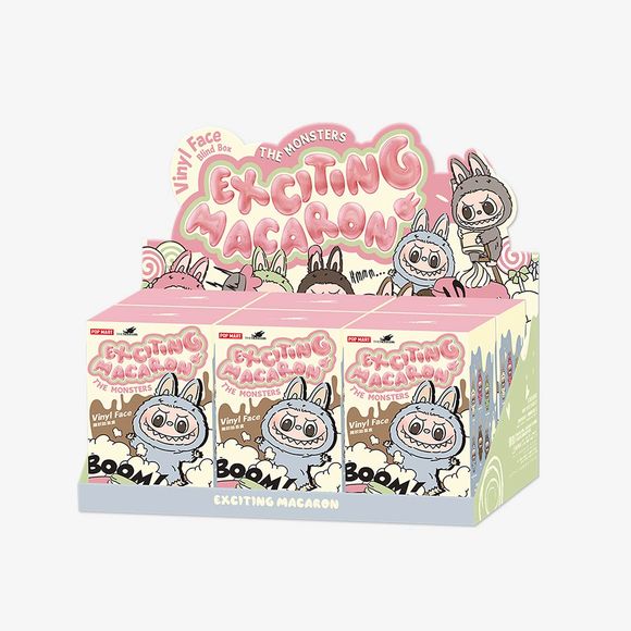 POP MART Labubu V1 Exciting Macaron ¨C The Monsters Series ¨C Blind Box AUTHENTIC