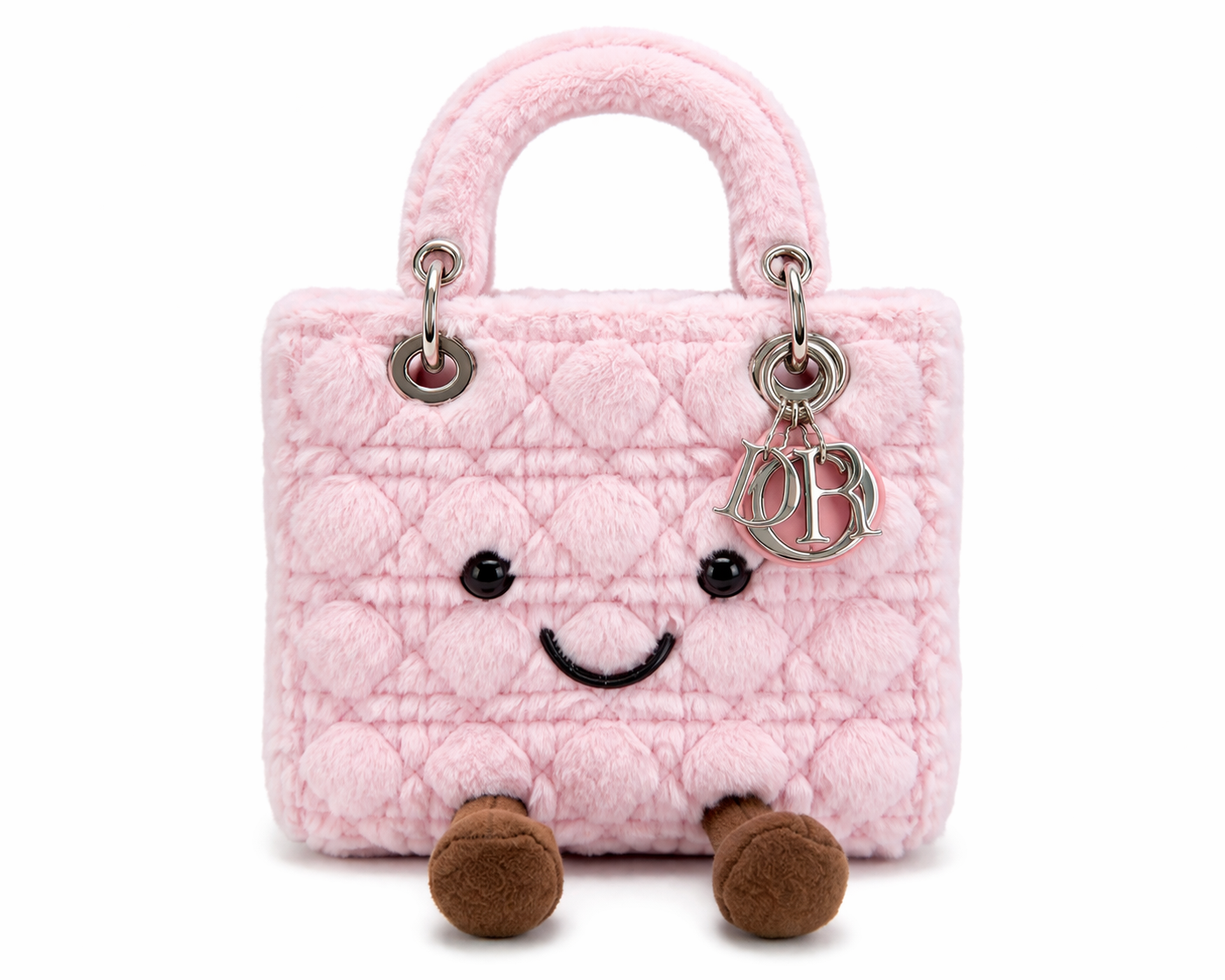Fluffy Plush designer 
Lady O Bag