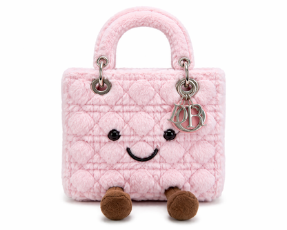 Fluffy Plush designer 
Lady O Bag