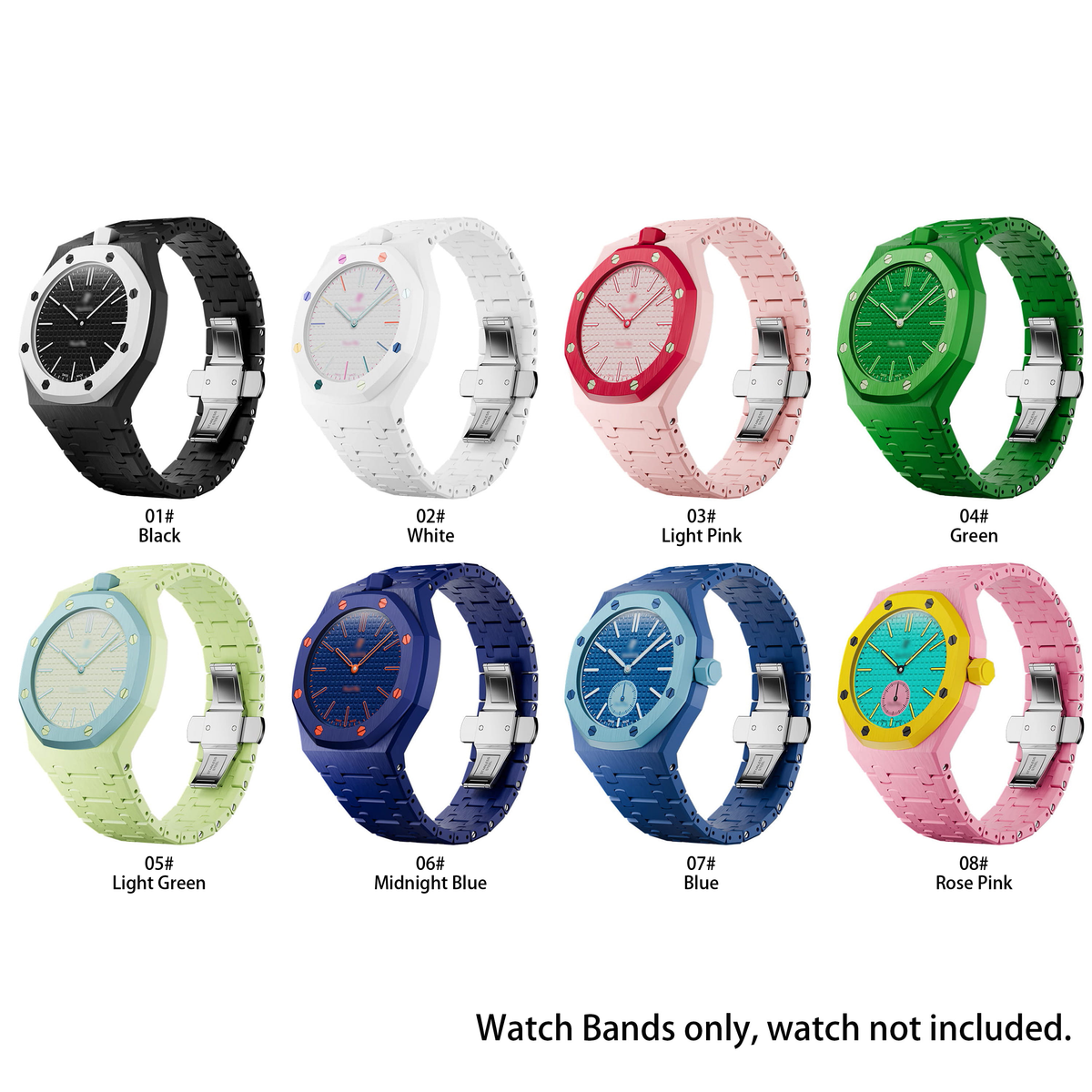 Royal Pop Strap — Electric Lime | Bioceramic Band for Swatch × AP Royal Pop