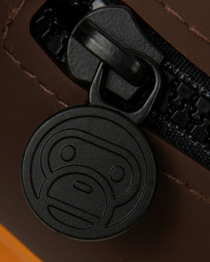 BABY MILO SILICONE CROSSBODY BAG - BROWN