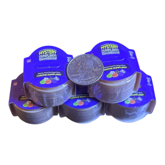 Extra Mini Mystery Dumplings – Chrome Edition (Set of 5)