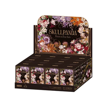POP MART SKULLPANDA 'Petals in Four Acts' Series - Kawaii Anime Blind Box Action Figure Collectible Mystery Doll