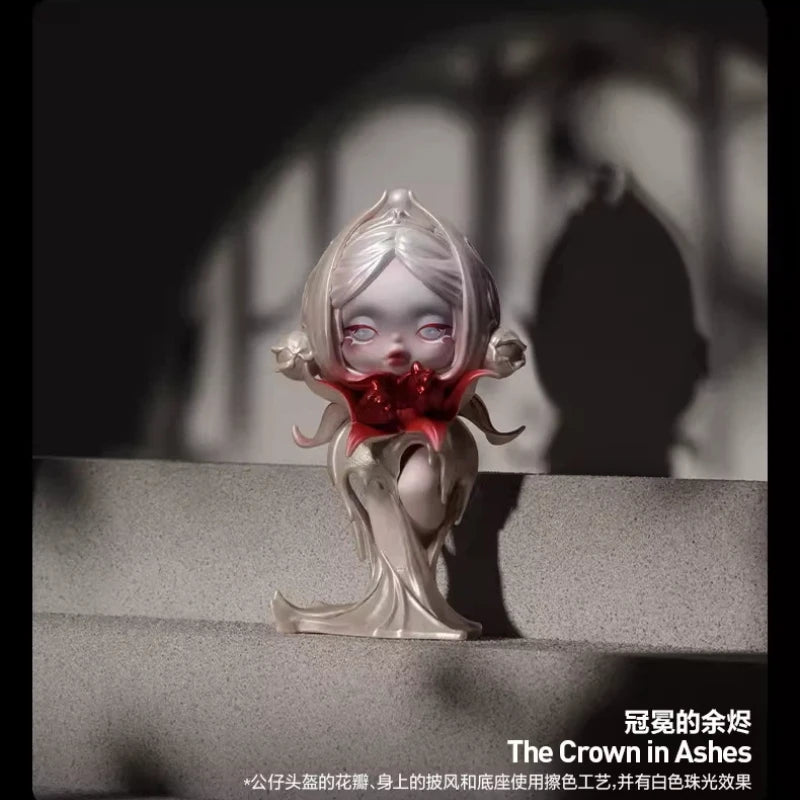 POP MART SKULLPANDA 'Petals in Four Acts' Series - Kawaii Anime Blind Box Action Figure Collectible Mystery Doll