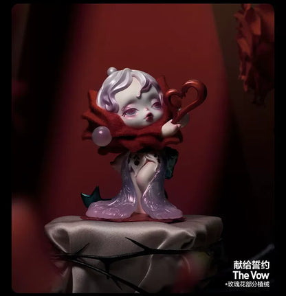 POP MART SKULLPANDA 'Petals in Four Acts' Series - Kawaii Anime Blind Box Action Figure Collectible Mystery Doll
