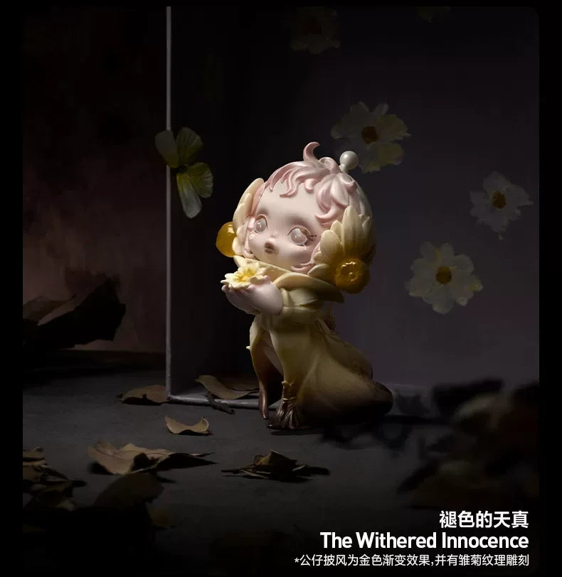POP MART SKULLPANDA 'Petals in Four Acts' Series - Kawaii Anime Blind Box Action Figure Collectible Mystery Doll