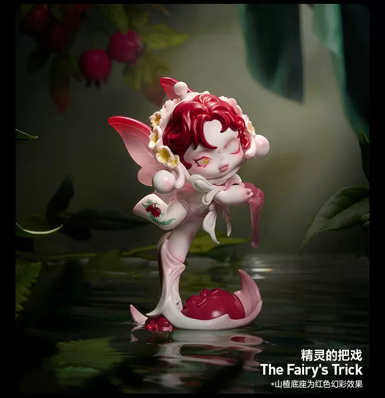 POP MART SKULLPANDA 'Petals in Four Acts' Series - Kawaii Anime Blind Box Action Figure Collectible Mystery Doll
