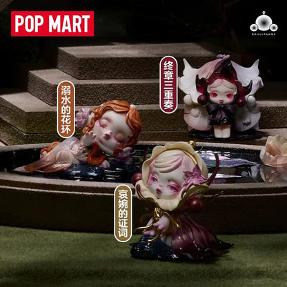 POP MART SKULLPANDA 'Petals in Four Acts' Series - Kawaii Anime Blind Box Action Figure Collectible Mystery Doll