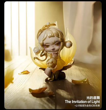 POP MART SKULLPANDA 'Petals in Four Acts' Series - Kawaii Anime Blind Box Action Figure Collectible Mystery Doll