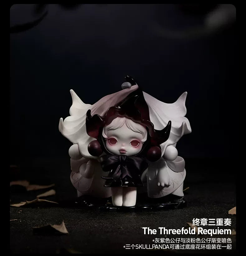 POP MART SKULLPANDA 'Petals in Four Acts' Series - Kawaii Anime Blind Box Action Figure Collectible Mystery Doll