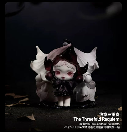 POP MART SKULLPANDA 'Petals in Four Acts' Series - Kawaii Anime Blind Box Action Figure Collectible Mystery Doll