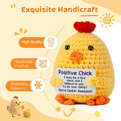 Custom Crochet Dolls Handmade Pocket Hug Animal Positive Plant Bespoke Unique Knitted Doll Plush Toy Gift for The One I Love