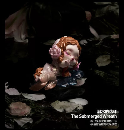 POP MART SKULLPANDA 'Petals in Four Acts' Series - Kawaii Anime Blind Box Action Figure Collectible Mystery Doll