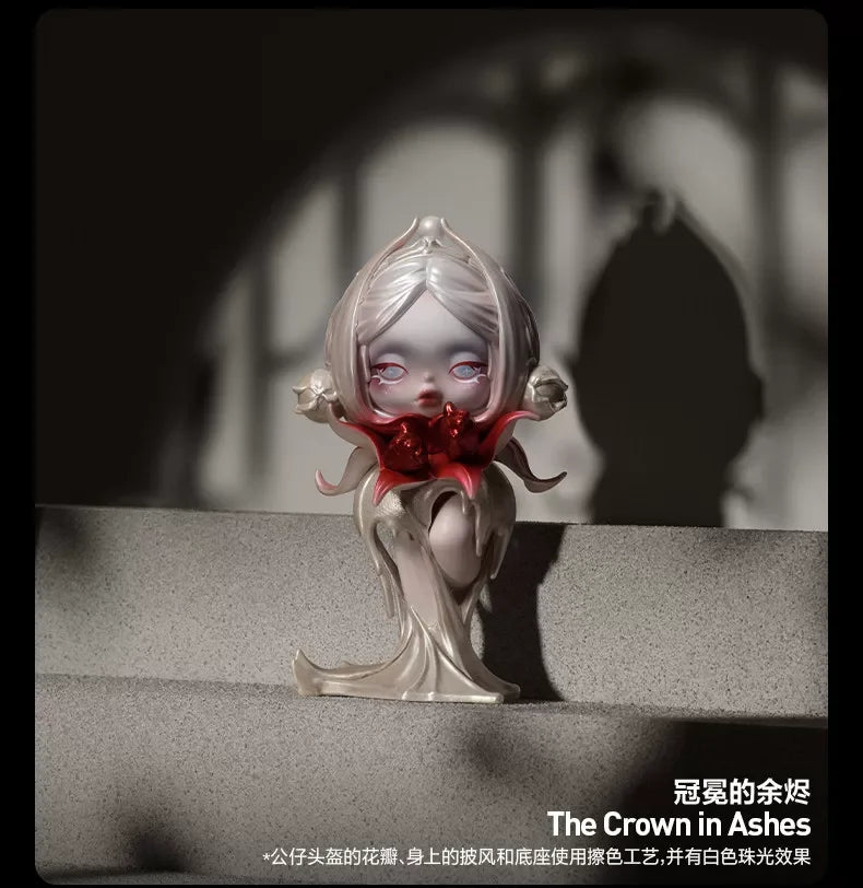 POP MART SKULLPANDA 'Petals in Four Acts' Series - Kawaii Anime Blind Box Action Figure Collectible Mystery Doll